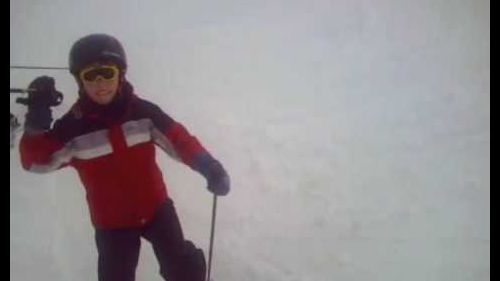 Jordan skiing Saas Fee 3
