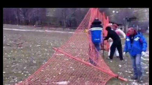 Impianti sci, reti sul campetto