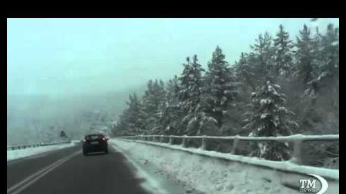 Abbondanti nevicate su sila e aspromonte