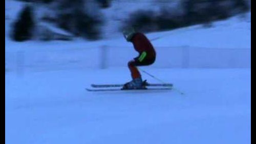 Bernie allenamento bondone 17-01-12