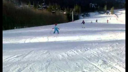 Sciatore David, discesa della Sprella in Val di Luce