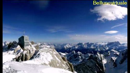 Marmolada panorama a 360  da  punta rocca