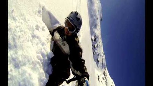 Luke inzago nella neve frescaaa.... non riesco a uscirne