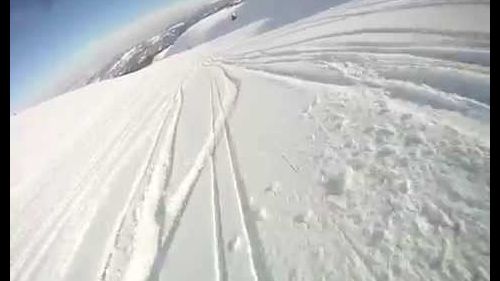 Snowboard freeride in Sestola - Riders Tex + Timassirio