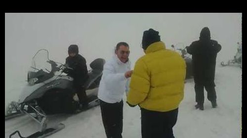 Weekend neve a campitello matese cral tecnocap, tempesta di nebbia