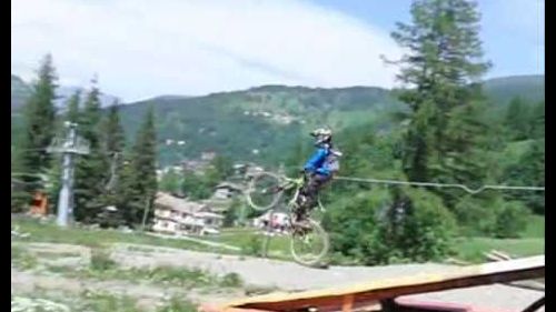 Panettone finale al bike park di prali (to) - freeride e downhill