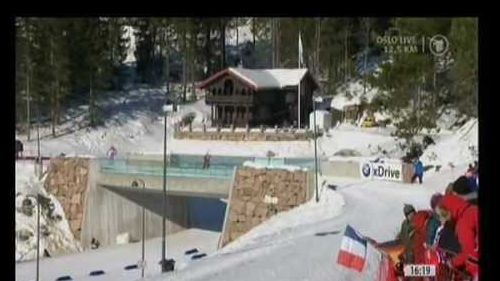 Biathlon massenstart der damen in oslo 2013