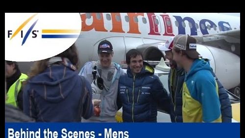 World cup skiers travel north of the arctic circle - behind the scenes