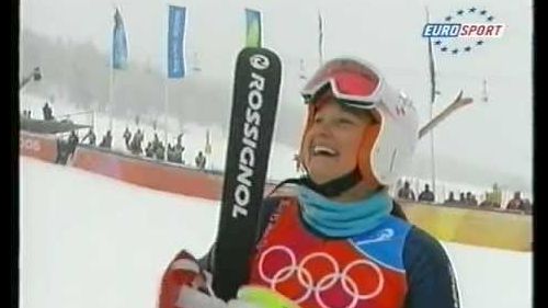 Olympic gold for julia mancuso - torino 06 (live)