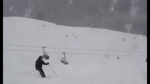 DAVOS off pist skiing by Djox