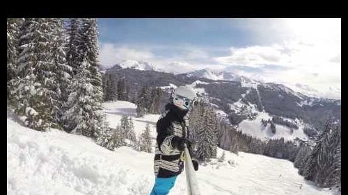 Alasdair round skiing in les gets feb/march 2014 gopro hd 1080p