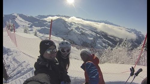 Gopro - vacances ski aux gets 2014