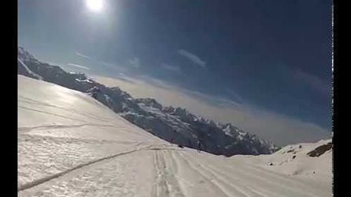 Les Ménuires 2014 Hors piste en snow