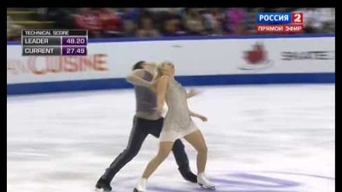 Madison hubbell/zachary donohue - skate canada 2014, kelowna - free dance