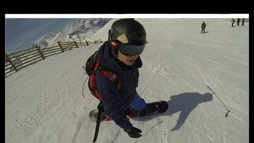 Les Deux Alpes 2014 GoPro3 GoSpin 360 mount