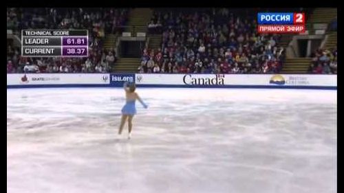Alaine chartrand - skate canada 2014, kelowna - free program