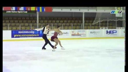 Federica testa/lukas csolley - volvo cup 2014, riga - short dance
