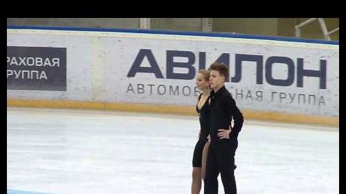 Victoria sinitsina/nikita katsalapov - rostelecom cup 2014, mosca - training, free dance