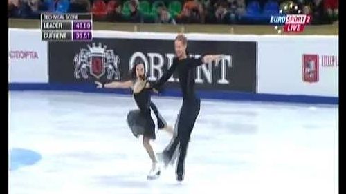 Cup of russia 2014. fd. madison chock / evan bates