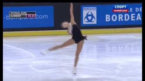 Maria artemyeva - trophèe eric bompard 2014, bordeaux - short program