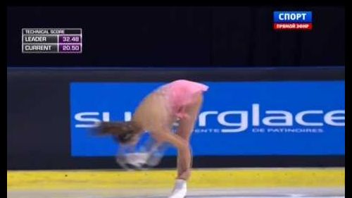 Veronik mallet - trophèe eric bompard 2014, bordeaux - short program