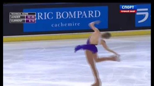 Laurine lecavalier - trophèe eric bompard 2014, bordeaux - short program