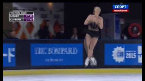 Ashley wagner - trophèe eric bompard 2014, bordeaux - short program