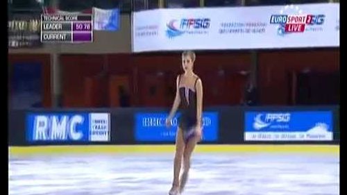 Eliska brezinova - trophèe eric bompard 2014, bordeaux - free program