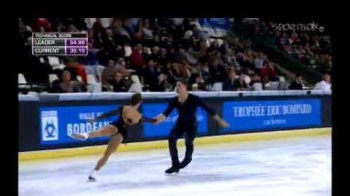 Nicole della monica/matteo guarise - trophèe eric bompard 2014, bordeaux - free program