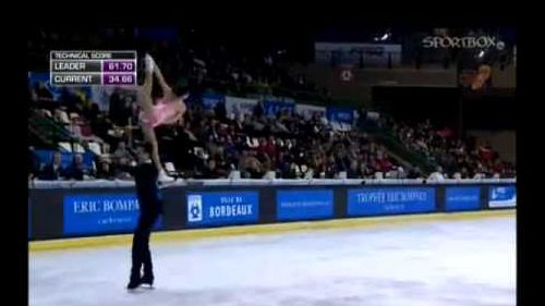 Xuehan wang/lei wang - trophèe eric bompard 2014, bordeaux - free programm