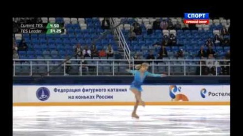 Serafima sakhanovich - russian national 2014, sochi - short program