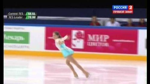 Julia lipnitskaia - russian national 2014, sochi - free program