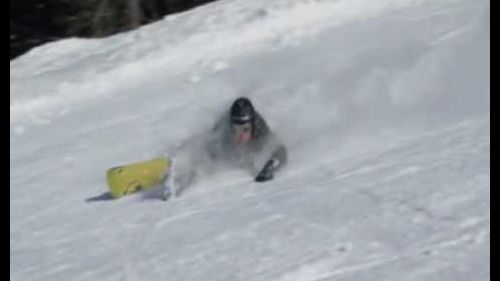 Extremecarving Scroked 2 - BANANA TURNS F2 snowboard