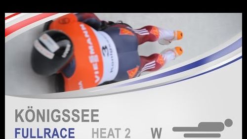 Königssee | women's skeleton heat 2 world cup tour 2014/2015 | fibt official