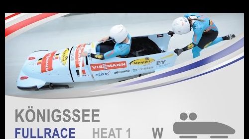 Königssee | women's bobsleigh heat 1 world cup tour 2014/2015 | fibt official