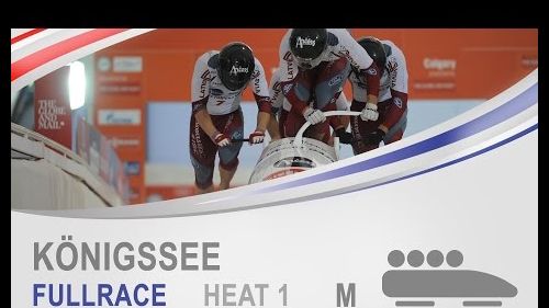 Königssee | 4-man bobsleigh heat 1 world cup tour 2014/2015 | fibt official