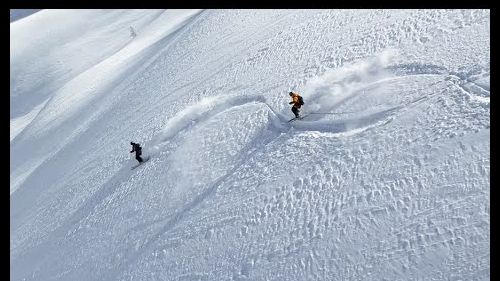 Dash Longe Skis Record Snow Year in Italy