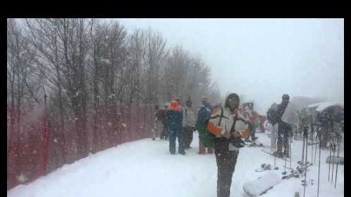 tormenta di neve Selletta - Abetone 31/01/15