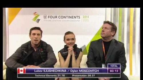 Lubov iliushechkina/dylan moscovitch - four continents 2015, seoul - short program
