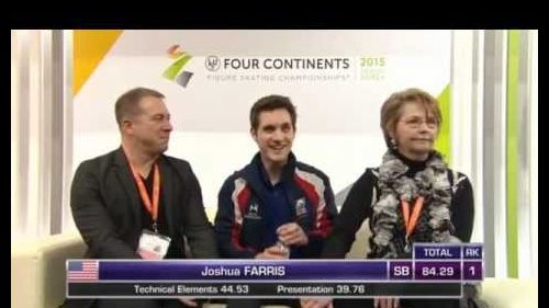 Joshua farris - four continents 2015, seoul - short program