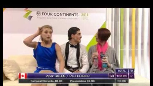 Piper gilles  / paul poirier - four continents 2015, seoul - free dance
