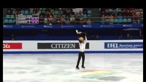 Lubov iliushechkina/dylan moscovitch - four continents 2015, seoul - free program