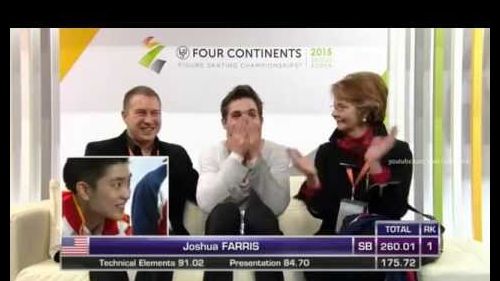 Joshua farris - four continents 2015, seoul - free program