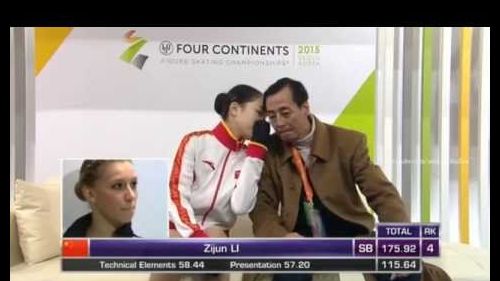 Zijun li - four continents 2015, seoul - free program