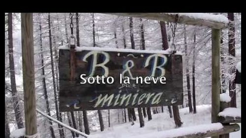 Cogne b&b della miniera  sotto la neve
