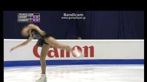 Kaori sakamoto - junior world championships 2015, tallinn - short program
