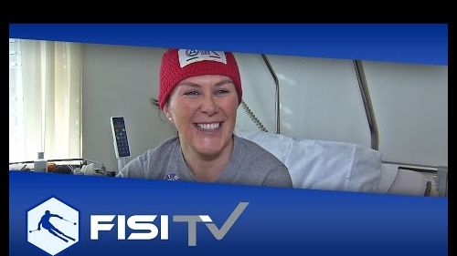 Daniela merighetti all'ospedale di garmisch | fisi official