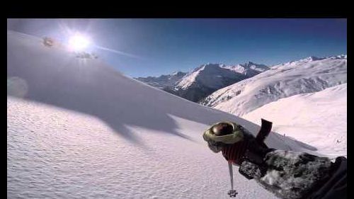 Perfect powder at matun in st.anton am arlberg