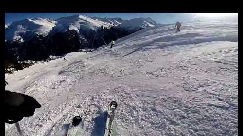 St.anton, austria, skiing feb 2015