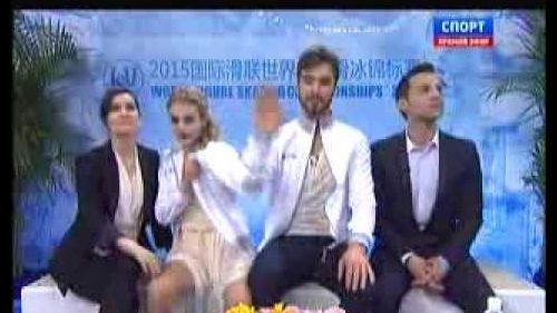 Gabriella papadakis / guillaume cizeron - world championships 2015, shanghai - free dance